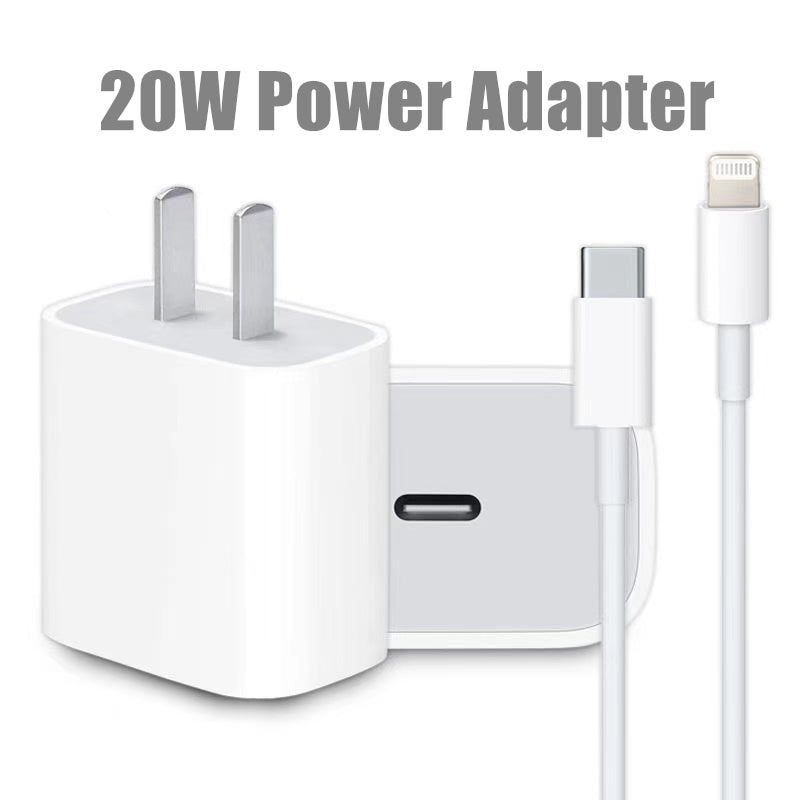 Apple Original 18W charger type C Iphone Supports Output Fast Charger with Lighting to type C cable 1m 3.0 Adapter Fast Wall Adapter USB C Power Adapter compatible with Iphone as well as any USB C enabled Device ibetterlife