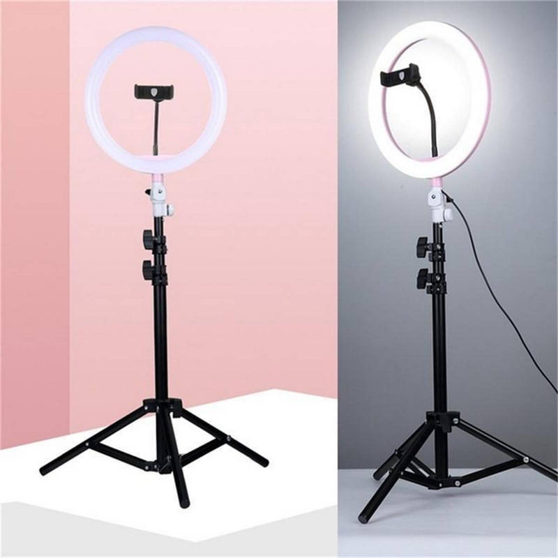 Selfie Ring Light With 7 Feet Tripod Stand with Mobile Holder for Videos - Complete Photography Kit Mobile Sathi