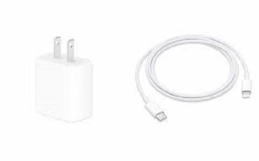 Apple Original 18W charger type C Iphone Supports Output Fast Charger with Lighting to type C cable 1m 3.0 Adapter Fast Wall Adapter USB C Power Adapter compatible with Iphone as well as any USB C enabled Device ibetterlife
