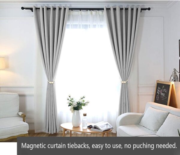 Curtain Magentic Holder – Pair