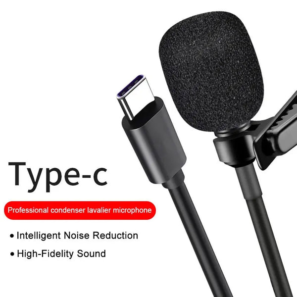 External Mic Wired Android Type C Devices 5 meter cable Mobile Sathi