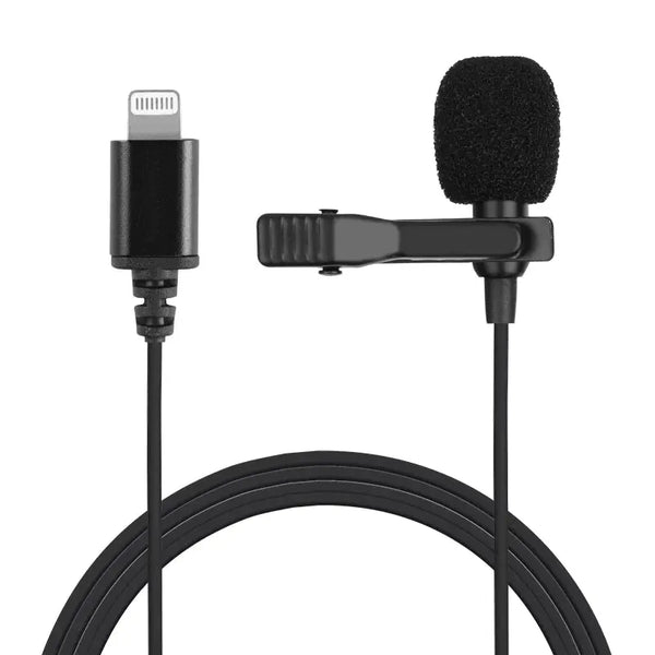 External Mic Wired Apple IOS Devices  5 meter cable Mobile Sathi