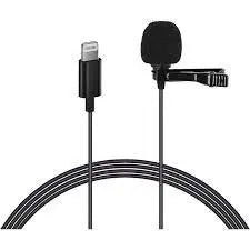 External Mic Wired Apple IOS Devices  5 meter cable Mobile Sathi