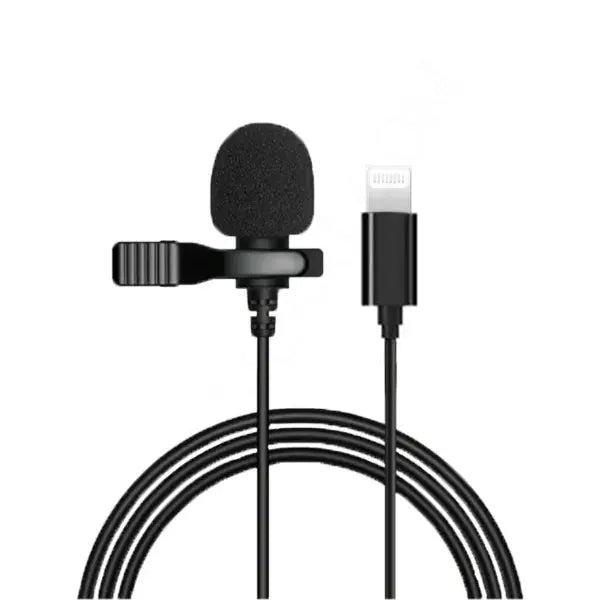 External Mic Wired Apple IOS Devices  5 meter cable Mobile Sathi