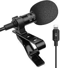 External Mic Wired Apple IOS Devices  5 meter cable Mobile Sathi
