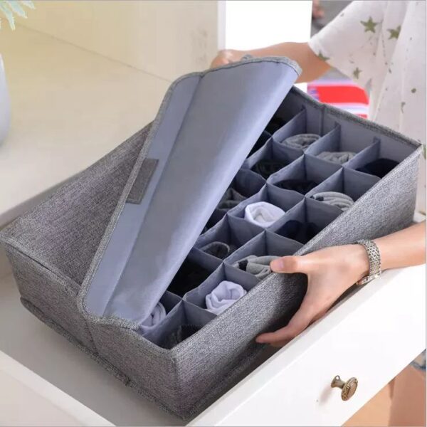 Plastic Drawer Organizers Underwear Storage Drawer Organizer Drawer Divider Closet For Socks Clothes Storage Case