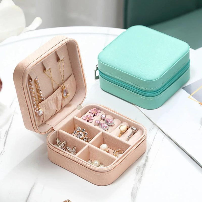 Jewellery Organizer Box ,for Travelling Leather Box ,Hair Accessories