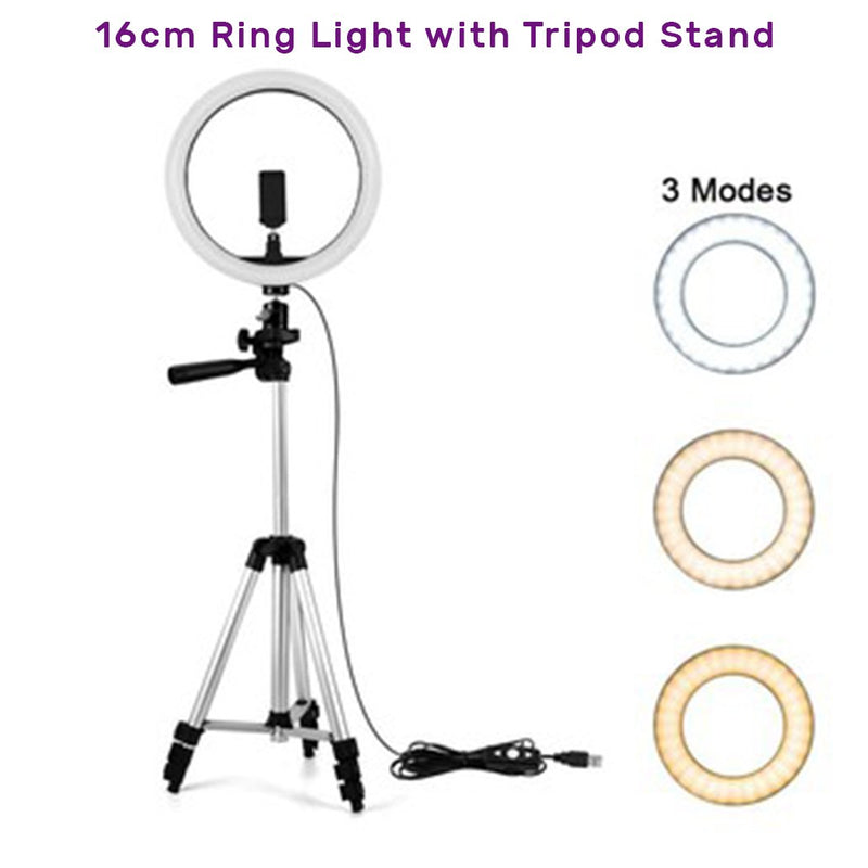 Selfie Ring Light With 7 Feet Tripod Stand with Mobile Holder for Videos - Complete Photography Kit Mobile Sathi