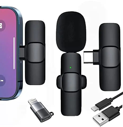 Wireless External  Microphone Apple IOS Devices Mobile Sathi