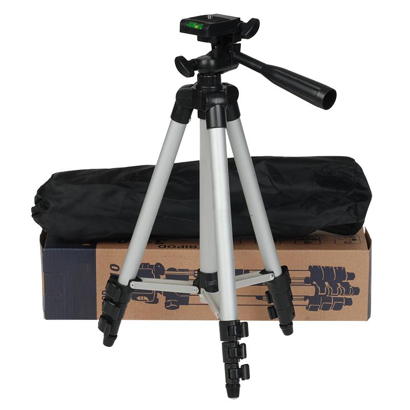 Tripod Mobile/Camera Stand Aluminum tripod 3.5 feet for mobile and camera with mobile holder mobile tripod Mobile Sathi