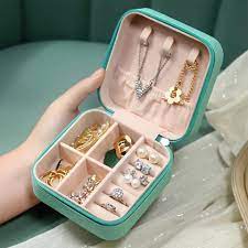 Jewellery Organizer Box ,for Travelling Leather Box ,Hair Accessories