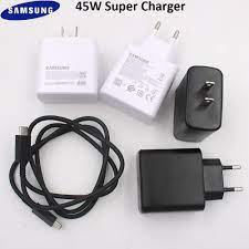 100% Original Samsung 45 W Super Fast Charger with Type C to Type C Cable (Global Certified Charger) Pd Charger For all Mobile Phone ibetterlife